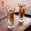 Spot Morning Glory luxo leve alto valor de beleza taça alta taça de vinho taça de chá cheirar fragrância xícara de Mestre de Chá kung fu