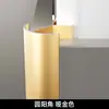 Tira de Cierre en Forma de I de Aleación de Aluminio, Tira de Borde para Panel de Pared, Tablero de Cristal de Carbono con Chapa de Madera, Tira de Hebilla Anticaída para Azulejos