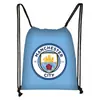 Bolsa com Cordão para Futebol da Copa do Mundo Transfronteiriça de 2026 com Estampa do Logo da Equipe, Mochila com Cordão de Poliéster, Bolsa de Armazenamento de Grande Capacidade