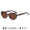 Gafas de sol ovaladas de moda en forma de T 2025 nuevas gafas de sol de tendencia transfronteriza moda vintage ins gafas de sol ojo de gato
