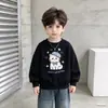 Sudadera Infantil 2026 Primavera y Otoño Nuevo Estilo Niños y Niñas Versión Coreana Moda Tops Colección Holgada Manga Larga Camiseta Base
