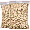 Pistacho Sabor Original Sin Blanquear Color Original 500g Partículas Extra Grandes Frutos Secos Horneados en Sal Nuevos Snacks de Año Nuevo Venta al por Mayor