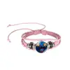 Pulsera de Cuero Unisex para Chica Cazadora de K-Pop, Pulsera de Mano Trenzada Multicapa con Cuentas Negras para Fans, Merchandising de Anime
