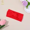 La Banda para el Cabello Ancha de Lazo de Una Sola Línea Más Vendida de Amazon para Bebés Europeos y Americanos, de Aspecto Elegante, Suave, Elástica, de Nylon
