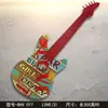 Decoração de Guitarra de Ferro Retrô Pendurada na Parede Criativa para Casa Quarto Bar Restaurante Modelo de Instrumento Musical Pingente Parede Metabo