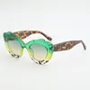 Gafas de Sol Estilo Dulce con Borde de Pétalos, Gafas de Sol Retro Ojo de Gato con Protección UV, Sombrilla Versátil para Mujer, Esencial para Fotografía Callejera