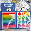 Juguetes Educativos de Descomposición de Números para Jardín de Infancia, Aprendizaje Magnético Aritmético, Disco de Fracciones, Materiales Didácticos de Aritmética, Suma y Resta para Niños