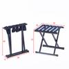 Taburete plegable Mazar, silla portátil con respaldo, taburete portátil para adultos, taburete de pesca, banco pequeño grueso, para exteriores, boceto