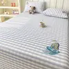 Sábana de Algodón Grueso con Perro de Café Lindo, Pieza Única 100% Algodón, Colcha Infantil, Dormitorio Individual, Sábana Ajustable Engrosada, Juego de Tres Piezas
