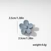 Pinza para el pelo popular transfronteriza de 3.5 cm, pinza de garra floral dulce de colores, pinza para coleta alta, accesorio para el pelo de la parte posterior de la cabeza