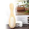 Atacado Pente de Massagem Meridiano com Almofada de Ar Pente de Madeira para Casa Antiestático Pente Removedor de Cabelo Pente de Placa Grande Pente de Massagem para Cabeça de Madeira