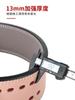 Cinturón de fitness de piel de vaca con hebilla de palanca automática, cinturón de tracción fuerte para sentadillas, cinturón deportivo para entrenamiento de fuerza, cinturón de tracción fuerte para hombre