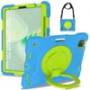Funda Protectora de Silicona Anticaídas para iPad Infantil Adecuada para Tableta Apple Pro de 11 pulgadas Correa Pulsera Soporte Giratorio Aire