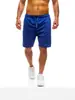 2026 Comercio Exterior Verano Pantalones Deportivos Ligeros para Hombre Shorts Casuales de 5 Puntos para Correr y Fitness Shorts de Playa de Color Sólido a la Moda