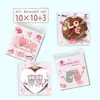 Bolsa Autoadhesiva Opp Transparente con Corazón de Animal Bolsa de Plástico Transparente Bolsa de Empaque Serie del Día de San Valentín de Amazon Bolsa para Dulces
