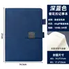 Hebilla vintage cuaderno a5 logo personalizado oficina de negocios b5 trabajo bloc de notas simple en stock venta al por mayor
