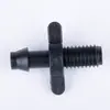 47 Conector Recto para Manguera de Capilaridad Gancho Único Gancho Doble Dispositivo Anti-Goteo Riego por Goteo Accesorios para Micro-Riego Conector Recto Roscado de Tres Vías Cuatro Puntos Micro-Aspersor