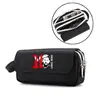 Estuche para Lápices Barcelona Messi Juventus Ronaldo Tela Oxford Doble ac Milan Chelsea Tottenham Real Madrid Bolsa de Almacenamiento para Papelería