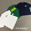 Comercio Exterior Transfronterizo Marca de Moda Nueva Camiseta Casual Holgada de Manga Corta con Estampado de Letras para Hombre y Mujer Parte Superior de Manga Media de Marca de Moda