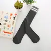 Calcetines para Niños Primavera y Otoño Combinan con Todo Barras Paralelas Calcetines de Alto Nivel para Bebé Calcetines Largos de Algodón para Bebé que Cubren la Rodilla
