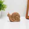 Móvel de TV de Rattan em Forma de Caracol para Decoração de Sala de Estar, Armário de Vinho, Entrada, Artesanato em Resina, Enfeites