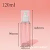 Frasco Spray 100/120ml Removedor de Maquiagem Tônico Névoa Fina Frasco Vazio 150ml Hidratante Hidratante Frasco de Orvalho Puro