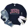Sudadera Chris de forro polar fina talla europea Sudadera con capucha JE Sudadera de cuello redondo Faith