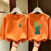 Ropa Nueva Otoño e Invierno 2026 para Bebé Niño Camisetas Algodón Puro Ropa de Otoño Camisetas de Manga Larga para Niños Ropa Interior para Niños Camisetas de Moda