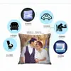 Almohada con logo personalizado a mapa promoción empresarial personalizada actividades regalo diy funda de almohada creativa exclusiva venta al por mayor