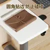 Tablero de extensión para escritorio, de madera, instalación sin taladro, plegable, para extender la superficie del escritorio, extensión de escritorio de oficina, teclado y reposamuñecas