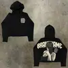 Sudadera con capucha para hombre Y2K Harajuku Hip Hop Estampado Gráfico de Dibujos Animados Pullover Moda Casual Holgada Sudaderas Hombre