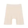 Shorts de Segurança Plus Size Anti-Exposição, Controle de Barriga, Respirável, Anti-Enrolamento, Antibacteriano, Forro 100% Algodão, Shorts de Segurança Feminino Sem Costura