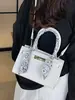 Bolso de mujer de alta gama transfronterizo, nuevo modelo 2026, bolso de hombro con estampado de cocodrilo, bolso cuadrado pequeño cruzado de moda y versátil de nicho