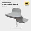 Sombrero de Pescador Impermeable de Secado Rápido para Hombre, Sombrero de Verano para Senderismo y Montañismo al Aire Libre, Ala Ancha, Protección Solar Anti-UV