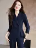 Traje Nuevo de Primavera y Otoño Traje Temperamento Femenino Recepción Salón de Belleza Joyería Ropa de Negocios Vestido para Mujer Ropa de Trabajo Venta al por Mayor