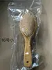Fornecimento Direto da Fábrica Pente de Bambu com Almofada de Ar e Bolinhas Redondas Conforto para o Couro Cabeludo Massagem Airbag Comb Placa Grande Pente para Alisar Cabelo