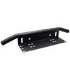 Coche vehículo todoterreno aleación de aluminio soporte placa de luz modificación marco de luz auxiliar marco universal para placa de matrícula soporte para placa de matrícula venta caliente transfronteriza