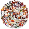 Compra Direta Transfronteiriça de 56 Adesivos Criativos com Tema de Cavalos, Cavalos Coloridos Galopando e Frases Inspiradoras para Decoração DIY para Entusiastas Equestres