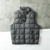 Colete Estilo Montanha ao Ar Livre Acessível Estilo Casal Outono/Inverno Novo Quente Gola Alta Algodão de Ar Colete Portátil para Homens e Mulheres