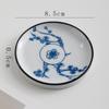 Posavasos Retro Azul y Blanco para el Hogar Mesa de Té Posavasos Cerámico Posavasos Accesorios para Ceremonia de Té Kung Fu Almohadilla Aislante Antiescaldado
