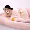Colcha macia estilo coreano, feminina, sabor milho, espessa e quente, adequada para primavera e outono, roupa de cama de inverno, colcha para todas as estações