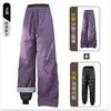 Calças de caminhada à prova de vento e à prova d'água estilo montanha para homens e mulheres, calças casuais para esportes de trekking ao ar livre, calças cargo largas de paraquedista com corte solto