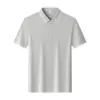 Camiseta de manga corta para hombre de verano con estampado de piña, color liso, cuello desplegable, corte holgado, nueva camiseta casual para hombre