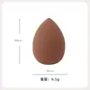 Huevo de Belleza Súper Suave, Set de Botella de Huevo para Maquillaje, Esponja de Maquillaje tipo Huevo para Cushion, Forma de Gota de Agua, Uso Húmedo y Seco