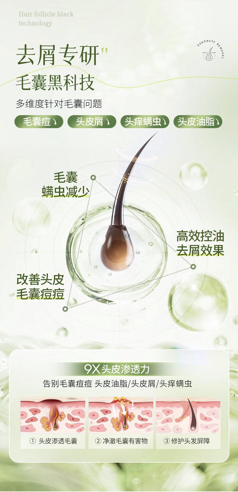 去屑控油洗发水