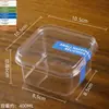 Caja para Pastel Mousse de Tiramisú Caja Transparente Desechable para Empaque de Postre para Hornear Caja para Empaque de Pastel de Mil Capas Venta al por Mayor