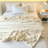 Manta corrugada tridimensional de comercio exterior transfronterizo de 290 g, manta para siesta de ocio, manta gruesa de nuevo estilo, manta para cubrir el sofá