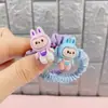 Goma de Pelo de Colores Labu para Niños No Tira del Pelo de las Niñas Cuerda para el Pelo Accesorios para el Pelo de Bebé de Corea del Sur Goma Elástica para Atar el Pelo