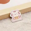 Bottons de animais de desenho animado, broches de pato fofo em acrílico, medalhas no atacado, chaveiros para mochila e acessórios