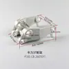 Juego Completo de Piezas del Chasis de la Rueda Delantera para Carretillas Elevadoras Eléctricas Zhongli y Heli, Accesorios para Transpaletas Manuales Nuoli, Chasis de Ruedas Pequeñas para Carretillas Manuales